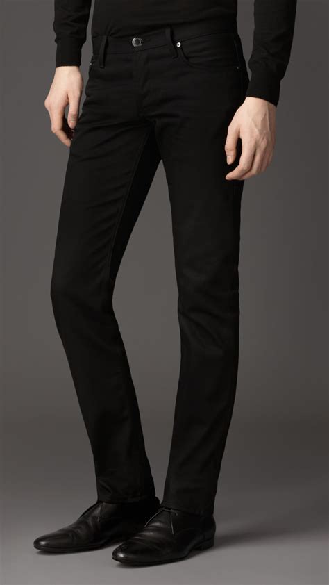 Slim jeans Burberry Black size 26 US in Denim 